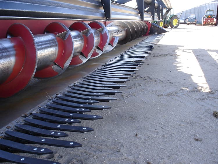 Prevent Crop Loss at Header with Downer Creek Crop Guard-Versatile Header Attachment