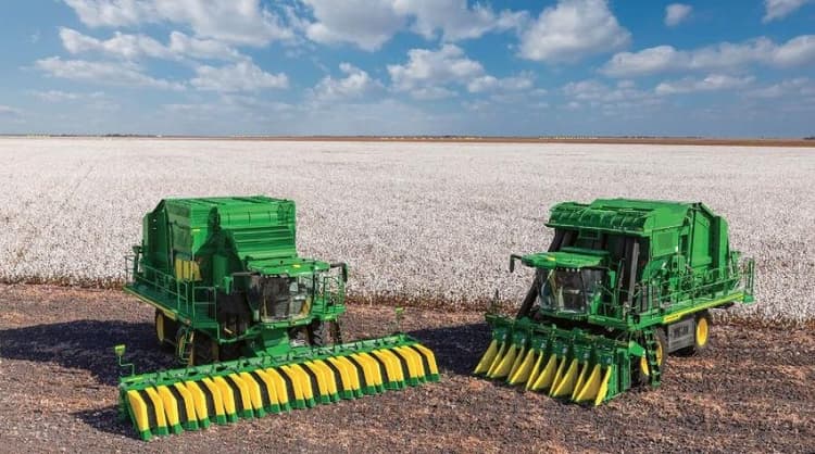 John Deere Unveils New Cotton Pickers, Strippers to Boost Harvesting Capacity, Preserve Cotton Quality