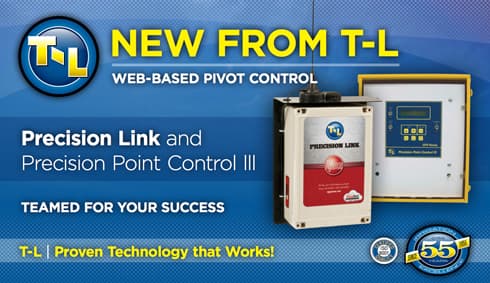 T-L Irrigation, Agsense, LLC Join Forces With New Web-Based Pivot Control
