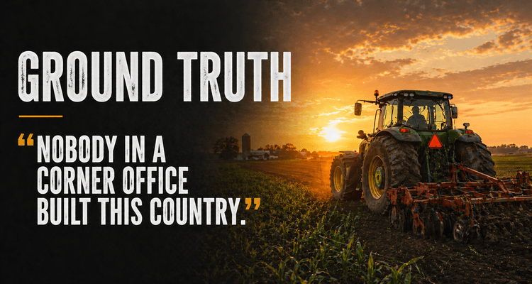 “Nobody in a Corner Office Built This Country.”